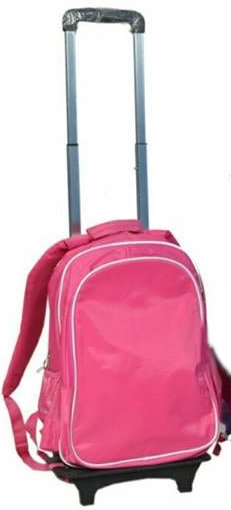 Pink trolley with removable bag Pink trolley with removable bag