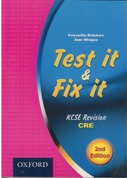 Test It And Fix It KCSE Revision CRE