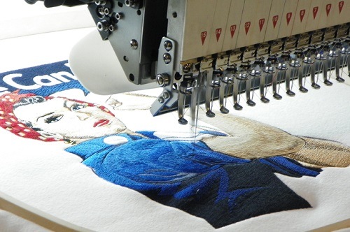 Embroidery services 1000 stitches