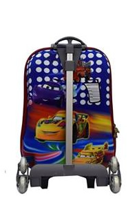 Mc Queen 3in1 Suitcase Trolley Set