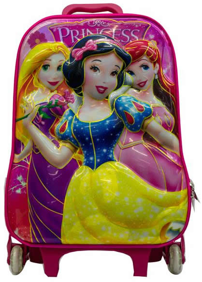 Princess Suitcase Trolley Set 3in1