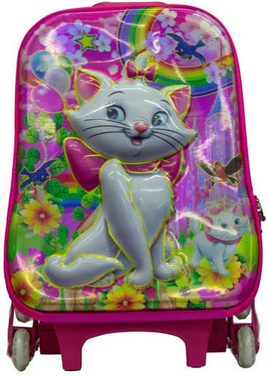 Pussycat 3in1 Suitcase Trolley set