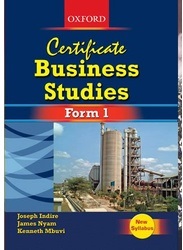 Certificate Business Studies Form 1
