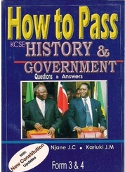 How To Pass History And Government Form 3,4