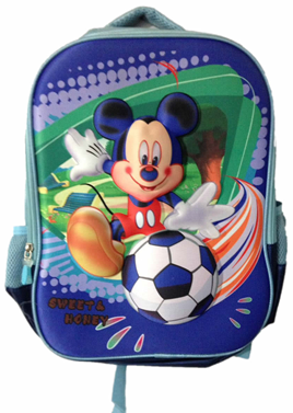 Blue Mickey mouse 3D bag