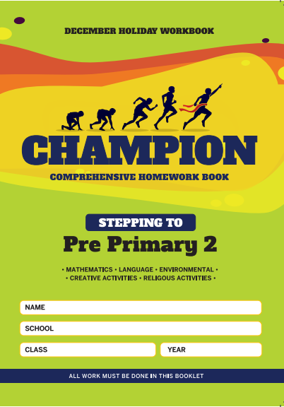 Stepping to  PP2 Champion Homework Book PP1 December