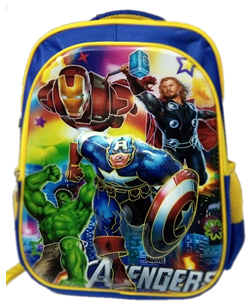 Avengers 3D backpack for primary