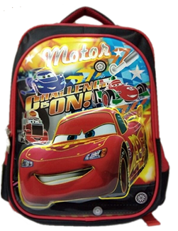 Lightning Mcqueen 3D backpack for primary