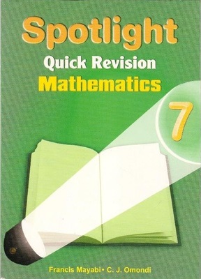 Spotlight Quick Revision Mathematics Std 7