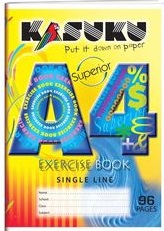  Exercise Book Kasuku A4 Ruled 96 pages