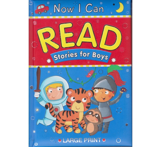 BW Now I Can Read Stories for Boys NCR16 (Large Print)