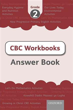 CBC WORKBOOKS ANSWER BOOK GRADE 2