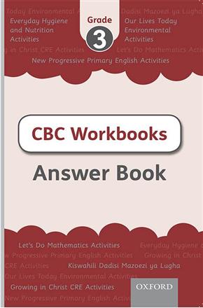 CBC Workbook Answer Book Grade 3