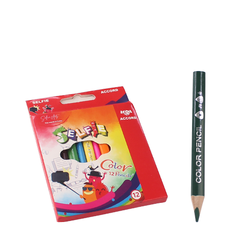 Colour Pencils Packet Short by Accord