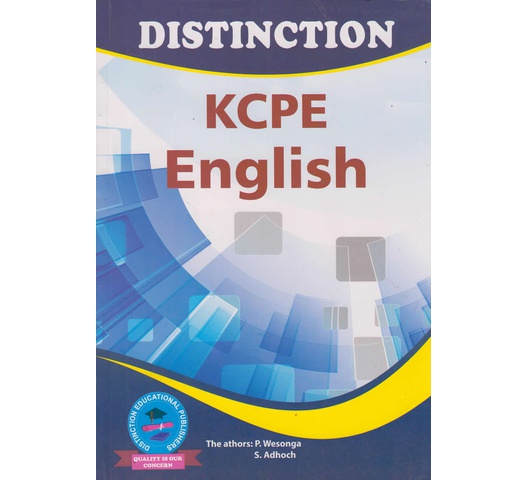  Distinction KCPE English