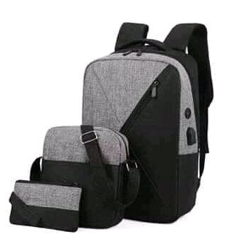 Backpack 3in1 Grey Black Type C
