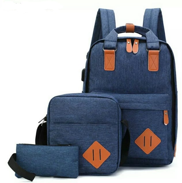  Backpack 3in1 Navy Blue Type E