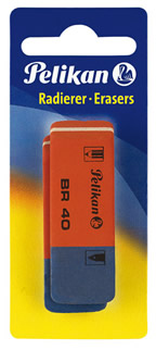 Erasers Rubbers Pelikan  BR40 2s 50
