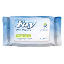 Wet wipes Fay Antibacterial 10S