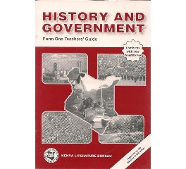 History and Government Form 1 Teacher's guide