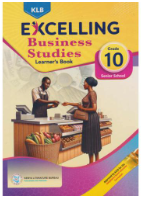 KLB Excelling Business Studies Grade 10