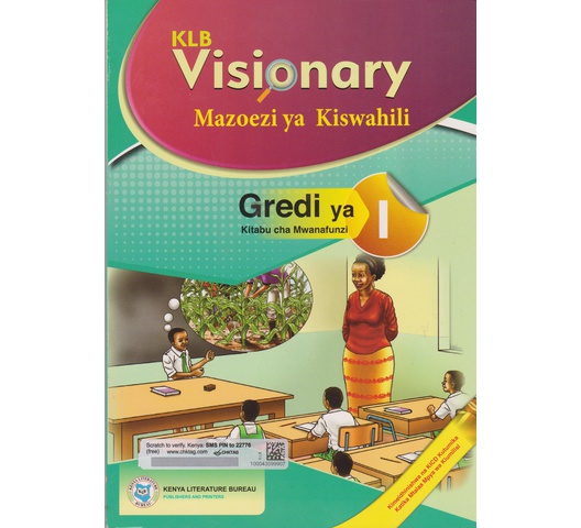 KLB Visionary Mazoezi ya Kiswahili Gredi 1
