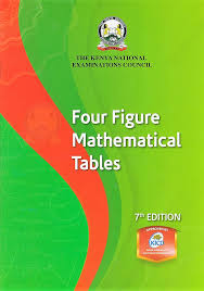 KNEC 4 Figure Mathematical tables 6th Edition