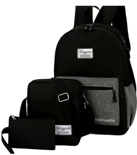 Backpack 3in1 Black Grey Type H