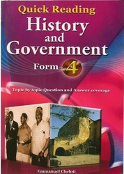 Quick Reading History & Government Form 4