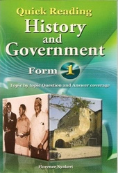 Quick Reading History & Government Form 1