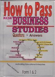 How To Pass Business Studies Form 3,4