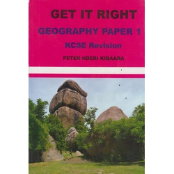 Get It Right Geography Paper 1