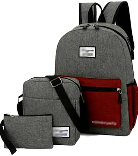 Backpack 3in1 Grey Red Type H
