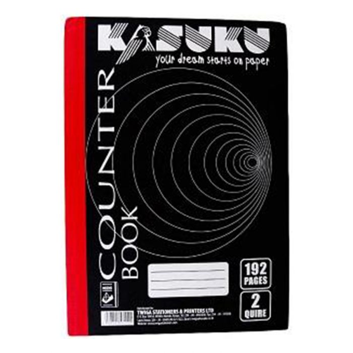 Counter Book 2 Quire Kasuku