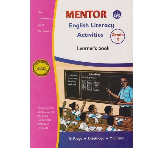 Mentor English Literacy Activities Grade 1