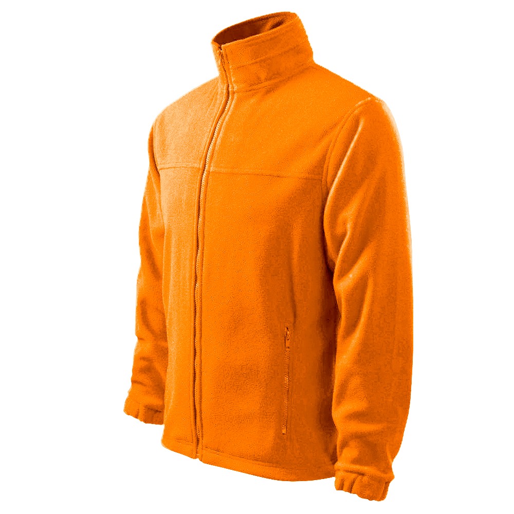 Orange Fleece Jacket