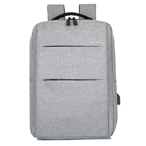 Classic Backpack Heavy Double Padded Grey